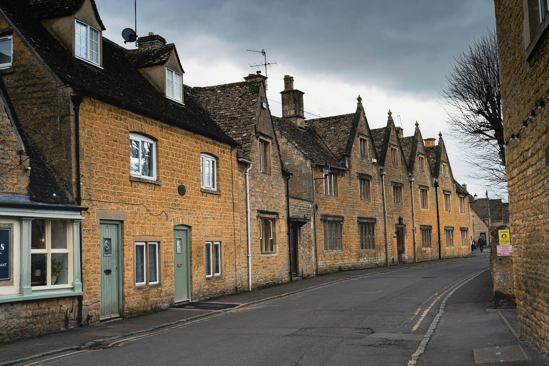UK street of houses