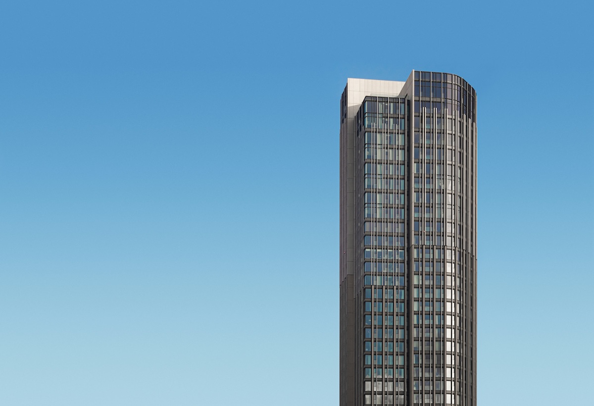 High rise apartments in the UK